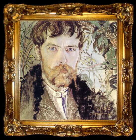 framed  Stanislaw Wyspianski Self portrait, ta009-2